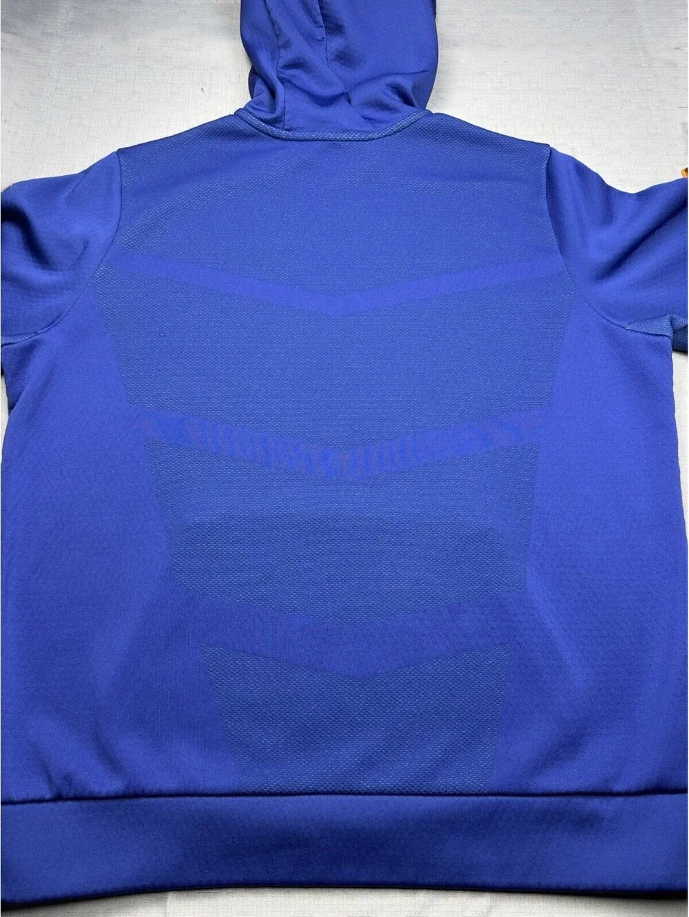 Nike Therma-FIT Pullover Hoodie Mens XL Blue Volt Fleece Athletic Swoosh